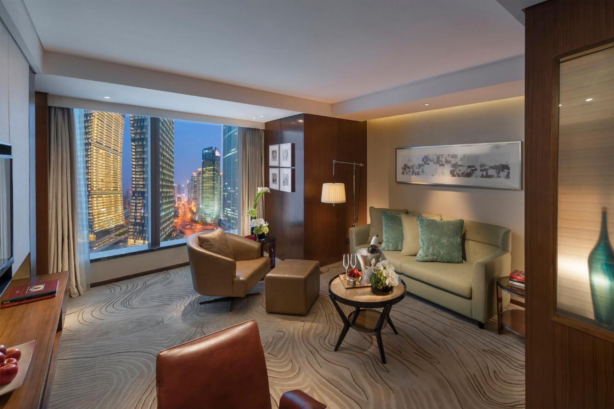 Mandarin Oriental Pudong, שנגחאי מראה חיצוני תמונה