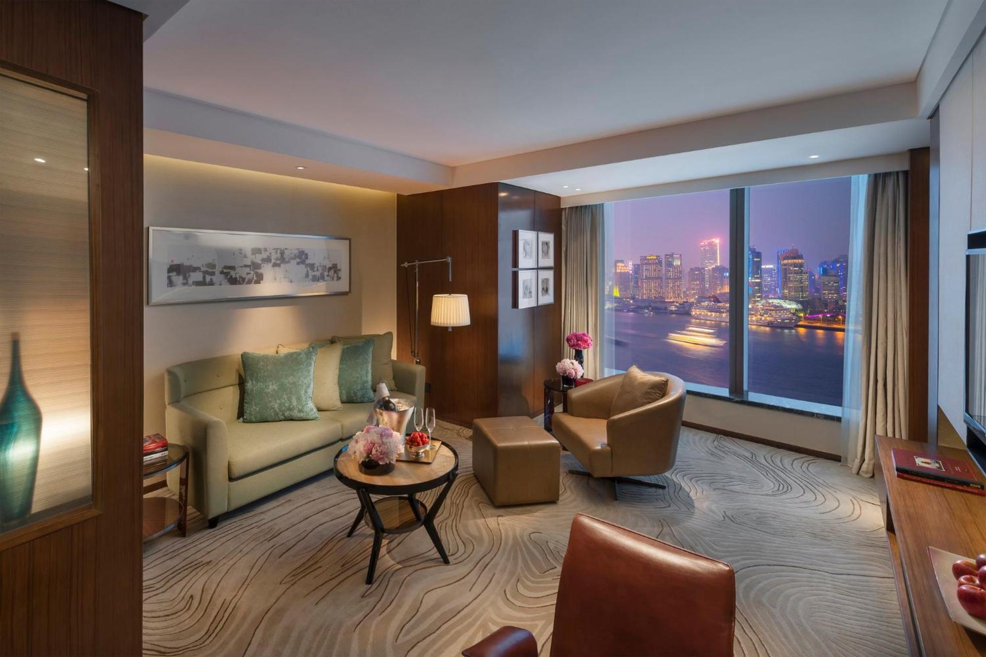 Mandarin Oriental Pudong, שנגחאי מראה חיצוני תמונה
