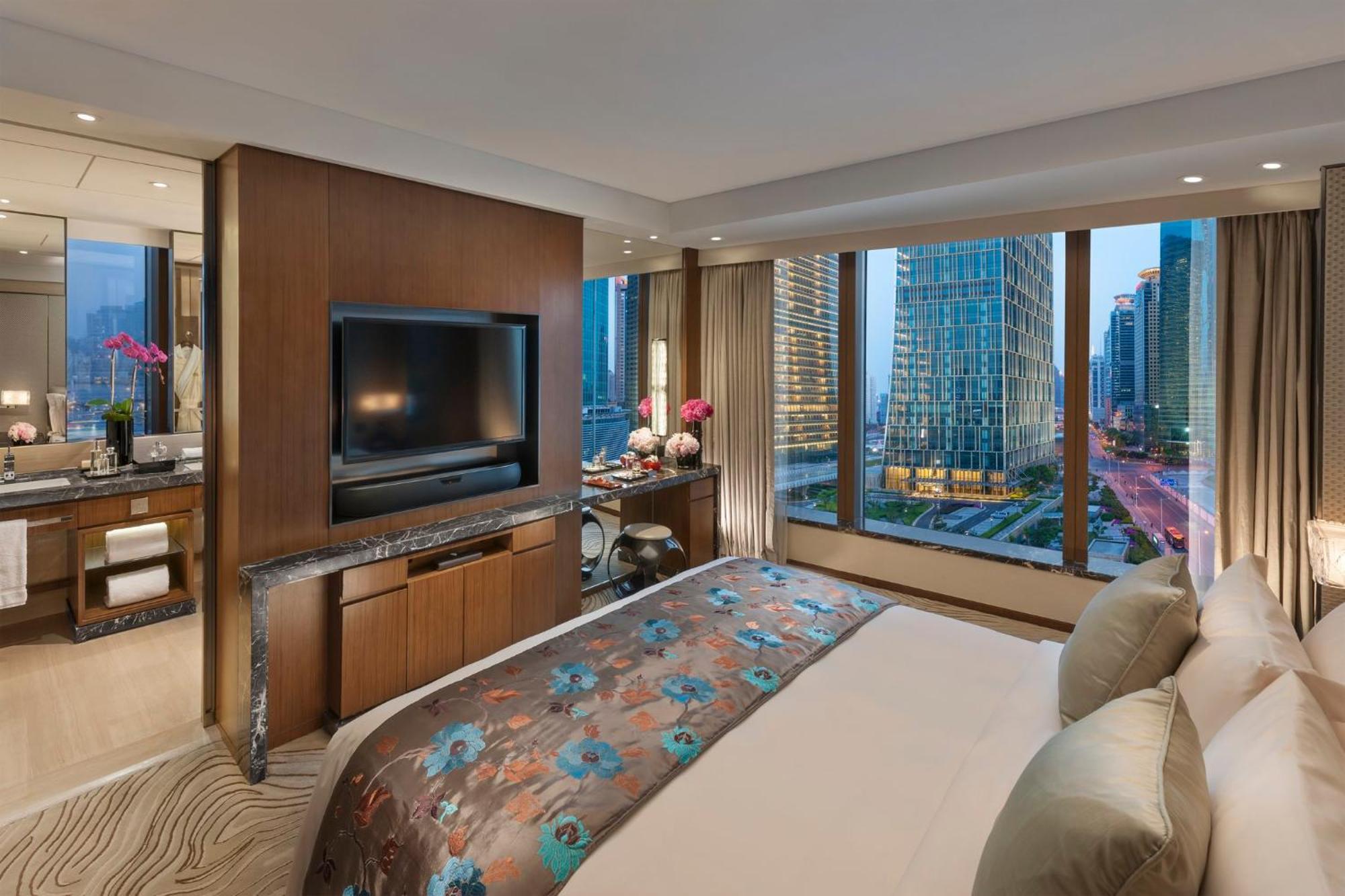 Mandarin Oriental Pudong, שנגחאי מראה חיצוני תמונה