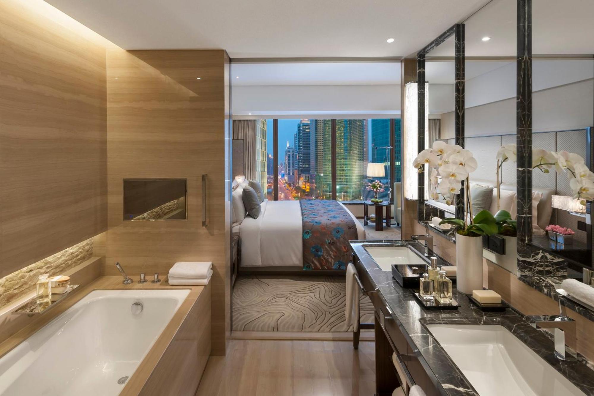 Mandarin Oriental Pudong, שנגחאי מראה חיצוני תמונה