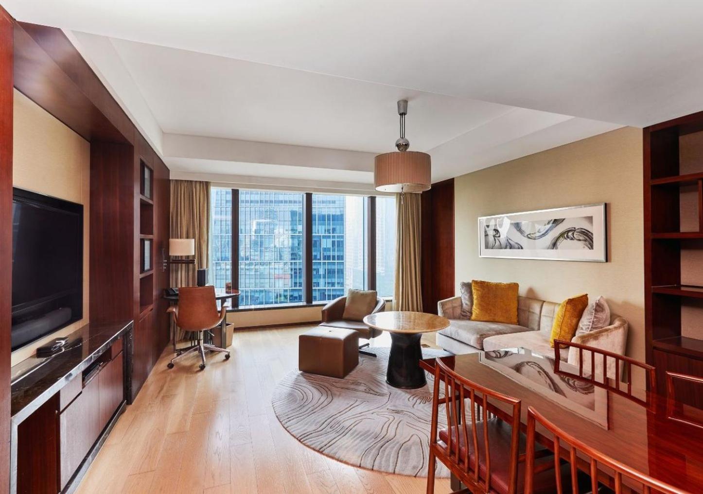 Mandarin Oriental Pudong, שנגחאי מראה חיצוני תמונה