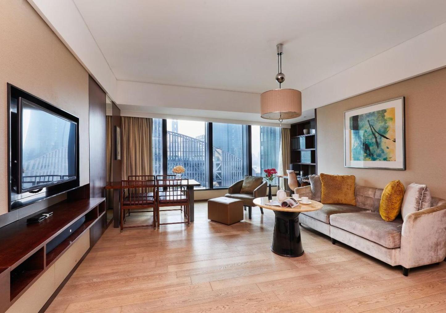 Mandarin Oriental Pudong, שנגחאי מראה חיצוני תמונה